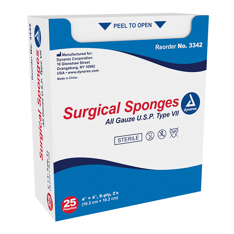 Gauze Sponges & Pads - Sterile & Non-Sterile