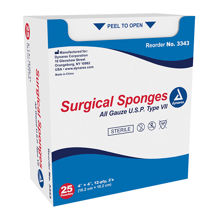 Gauze Sponges & Pads - Sterile & Non-Sterile