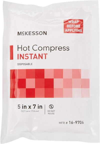 Instant Hot Pack McKesson General Purpose Small Plastic Disposable