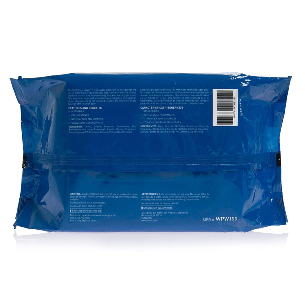 Personal Cleansing Wipe StayDry® Soft Pack Scented