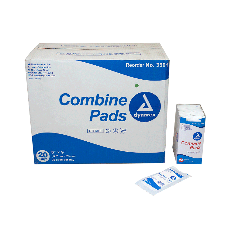 Combine Pads 1/pouch