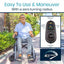 Compact Power Wheelchair - Foldable Long Range Transport Aid