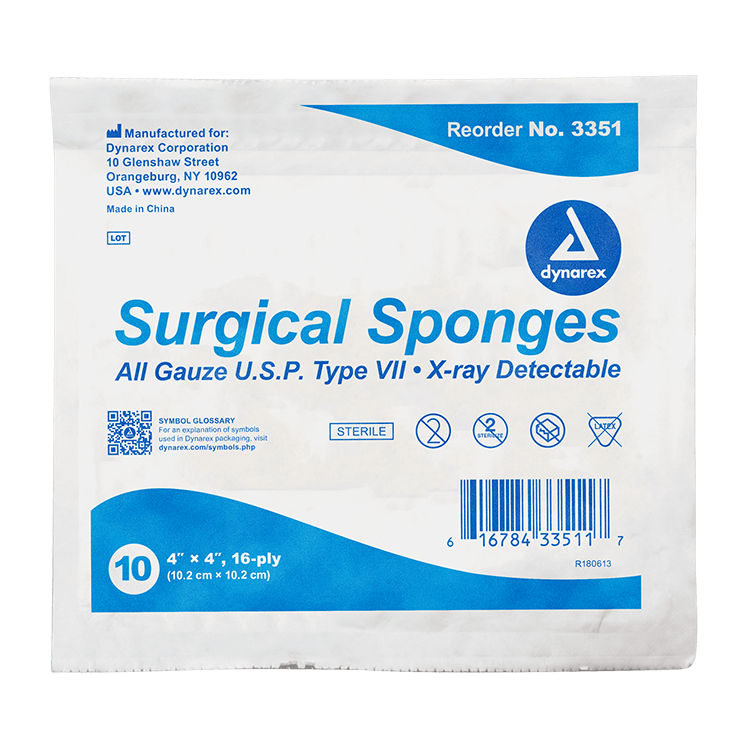 Gauze Sponges & Pads - Sterile & Non-Sterile