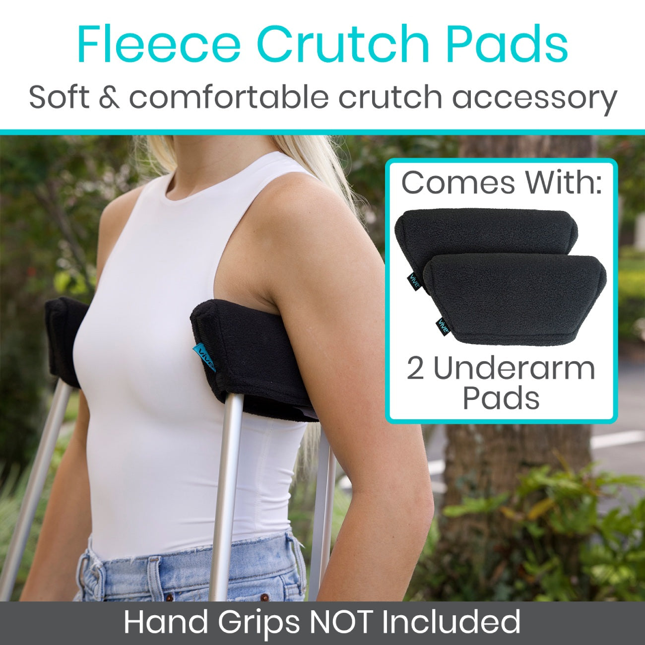 Fleece Crutch Pad Cushion