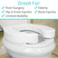 Toilet Seat Cushion: 4” Dense