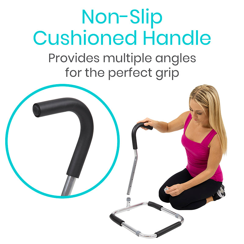 Non-Slip Handle Bed Assist Bar