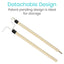 Detachable Dressing Stick