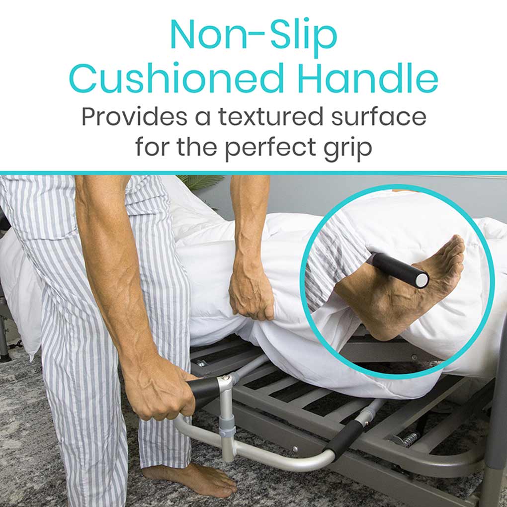 Non-Slip Bed Assist Foot Bar