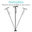 LED Folding Cane | Pivoting Base