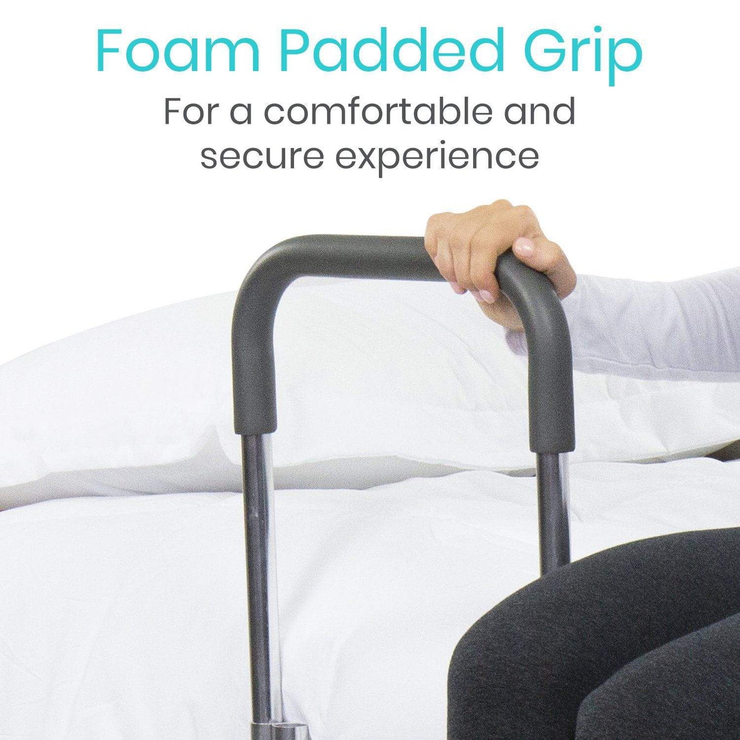 Foam-Padded Compact Bed Rail