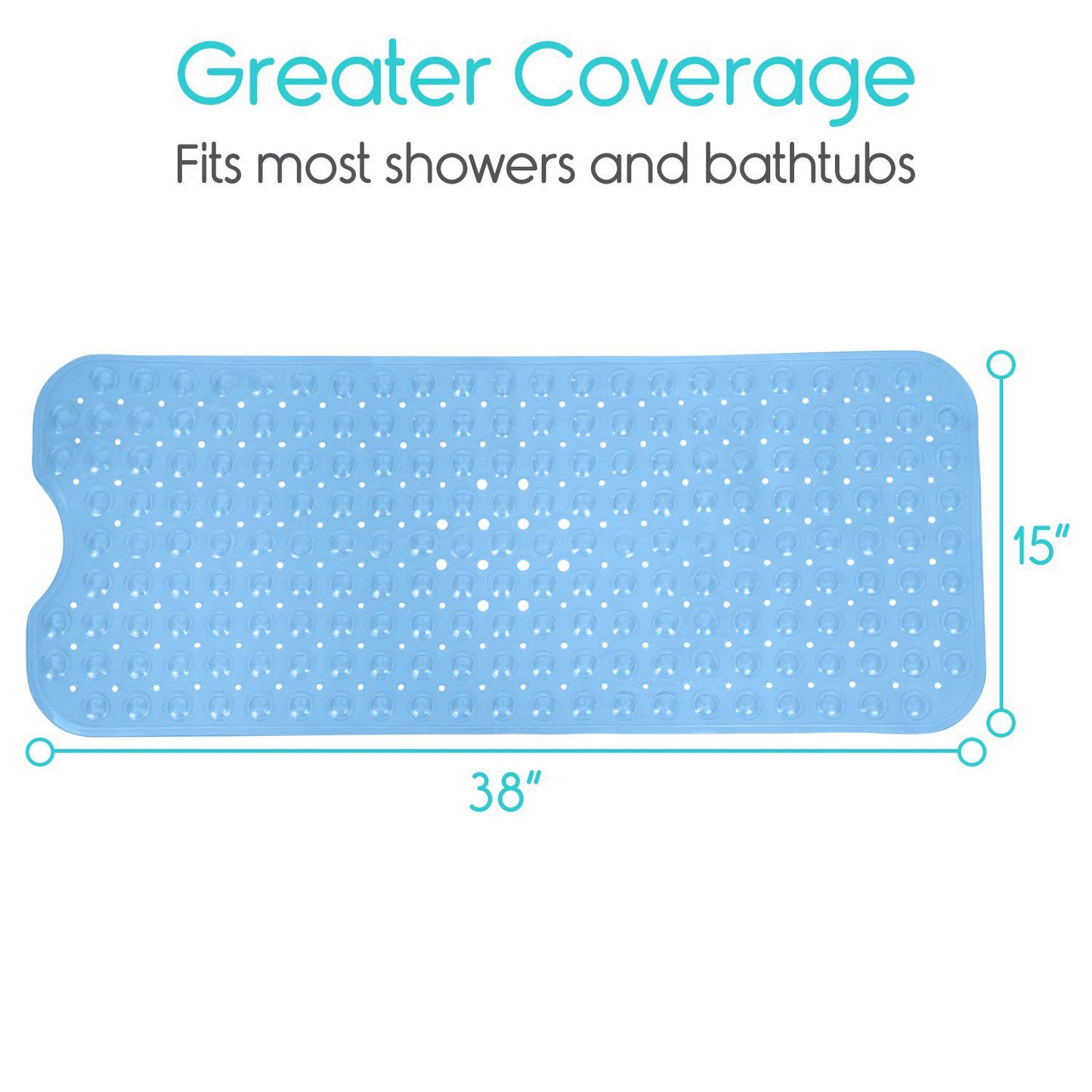 38" x 15" Bath Mat