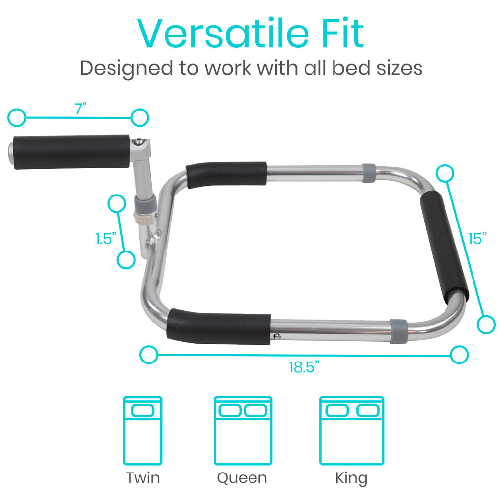 Versatile Bed Assist Foot Bar