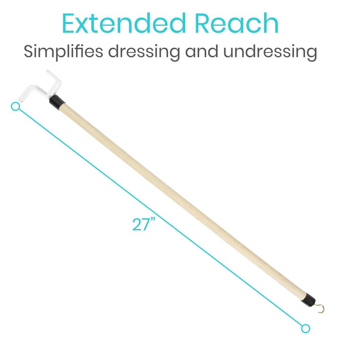 Extended Dressing Stick