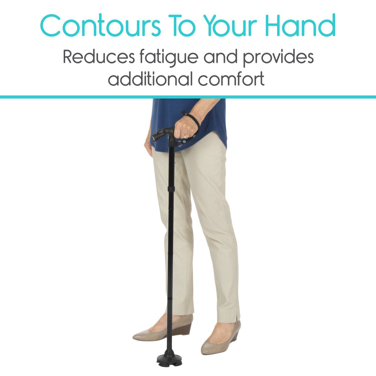 LED Folding Cane | Contours To Your Hand