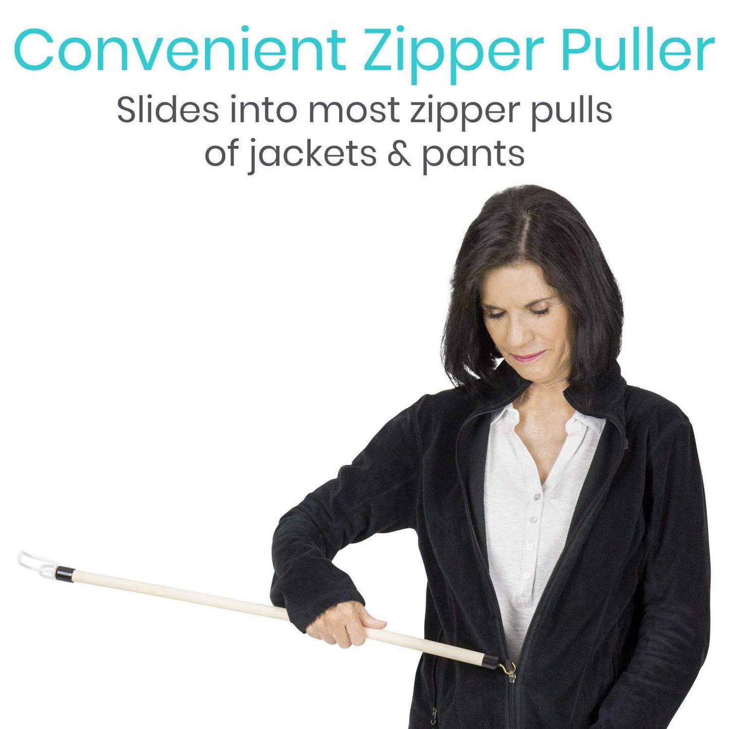 Dressing Stick Zipper Puller