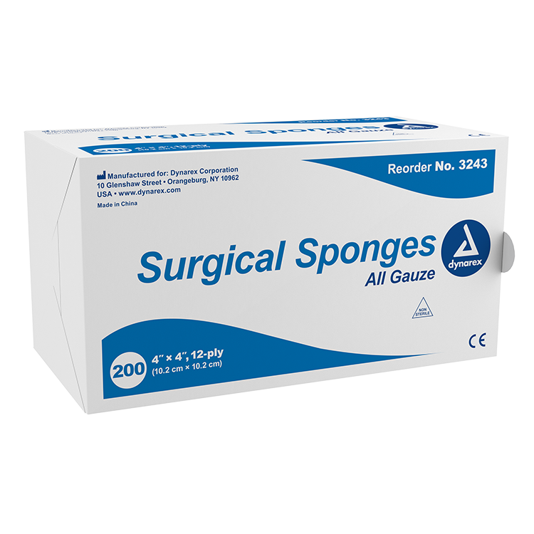 Gauze Sponges & Pads - Sterile & Non-Sterile