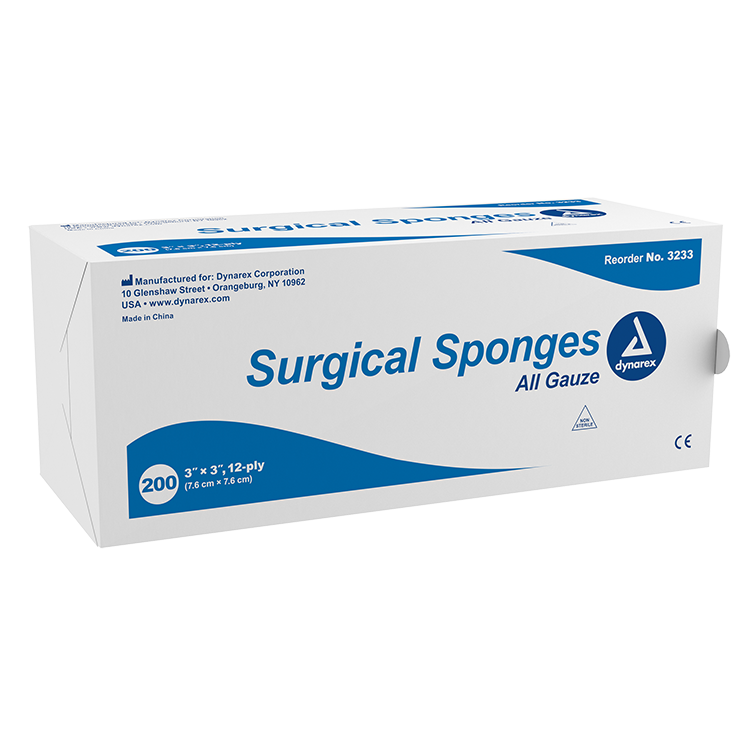 Gauze Sponges & Pads - Sterile & Non-Sterile