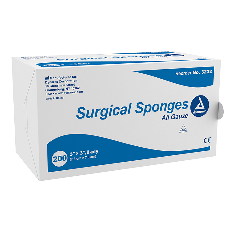 Gauze Sponges & Pads - Sterile & Non-Sterile