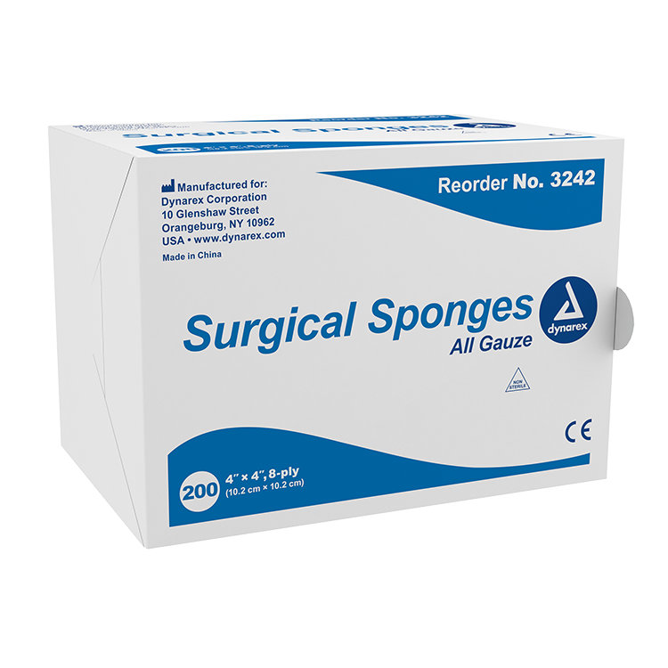 Gauze Sponges & Pads - Sterile & Non-Sterile