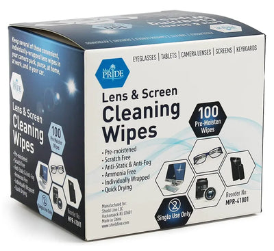 Lens Cleaning Wipes 6 x5