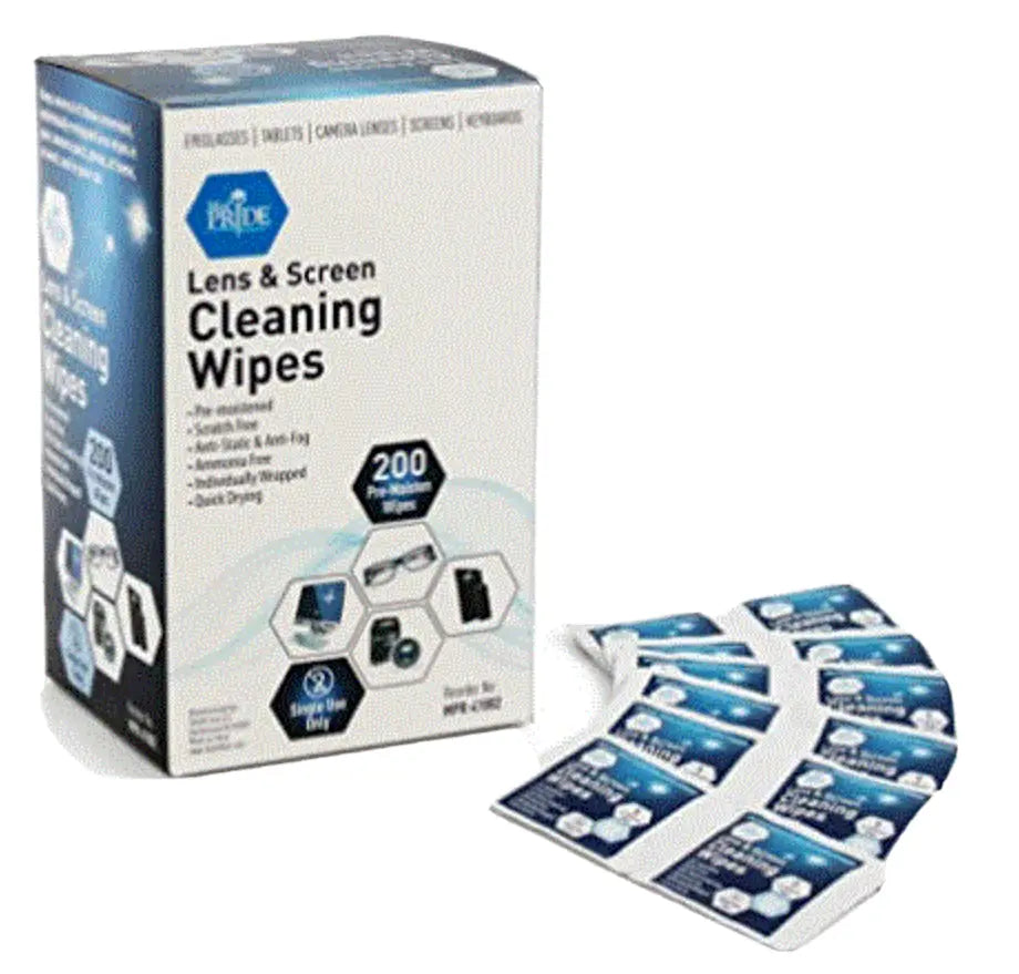 Lens Cleaning Wipes 6 x5