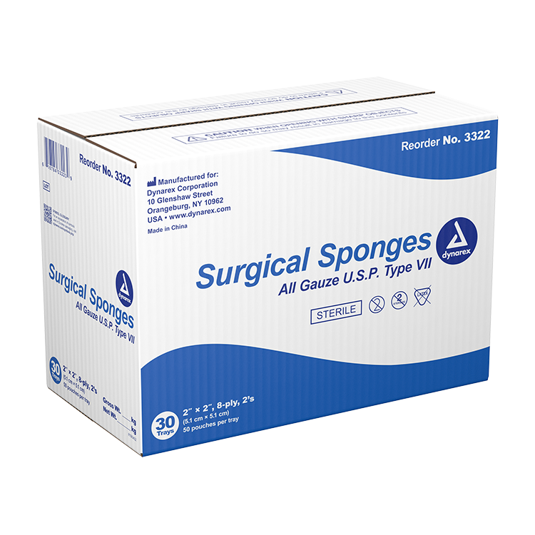 Gauze Sponges & Pads - Sterile & Non-Sterile