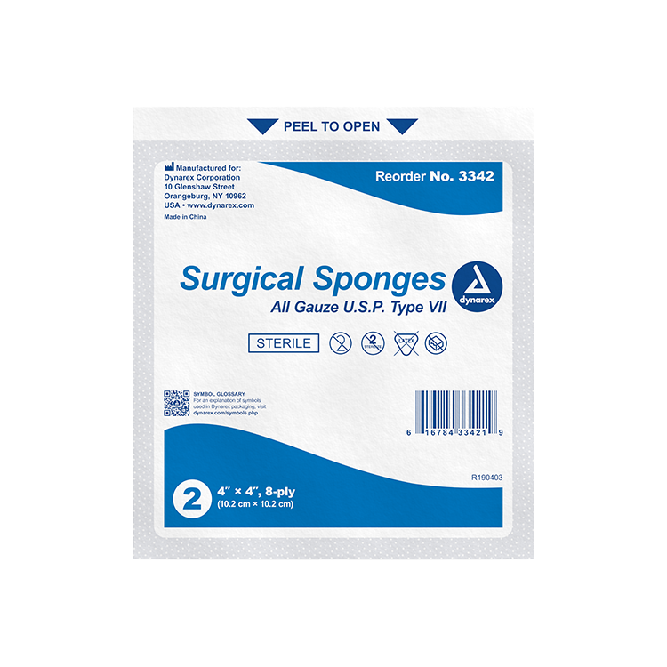 Gauze Sponges & Pads - Sterile & Non-Sterile