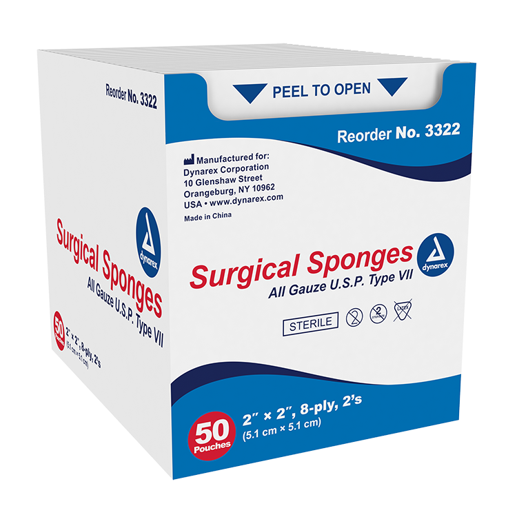 Gauze Sponges & Pads - Sterile & Non-Sterile