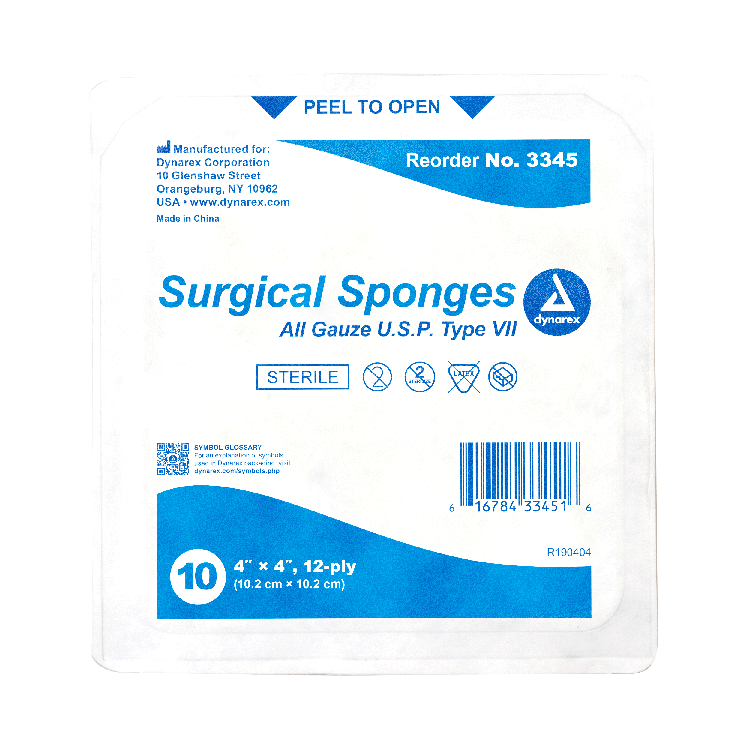 Gauze Sponges & Pads - Sterile & Non-Sterile