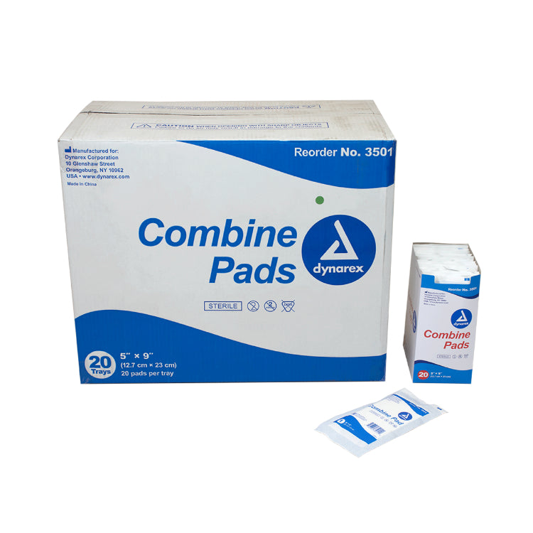 Combine Pads 1/pouch - Sterile