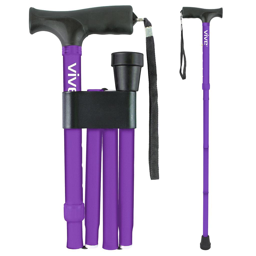 Folding Cane | purple