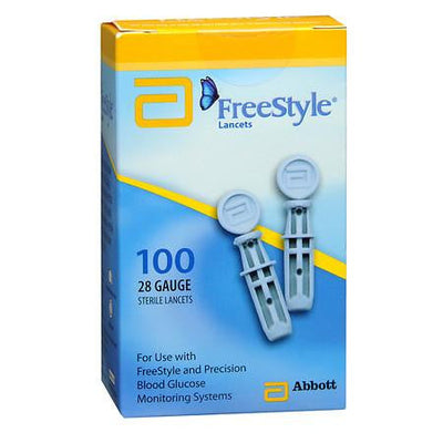 FreeStyle Lancets, 28 Gauge 100/box