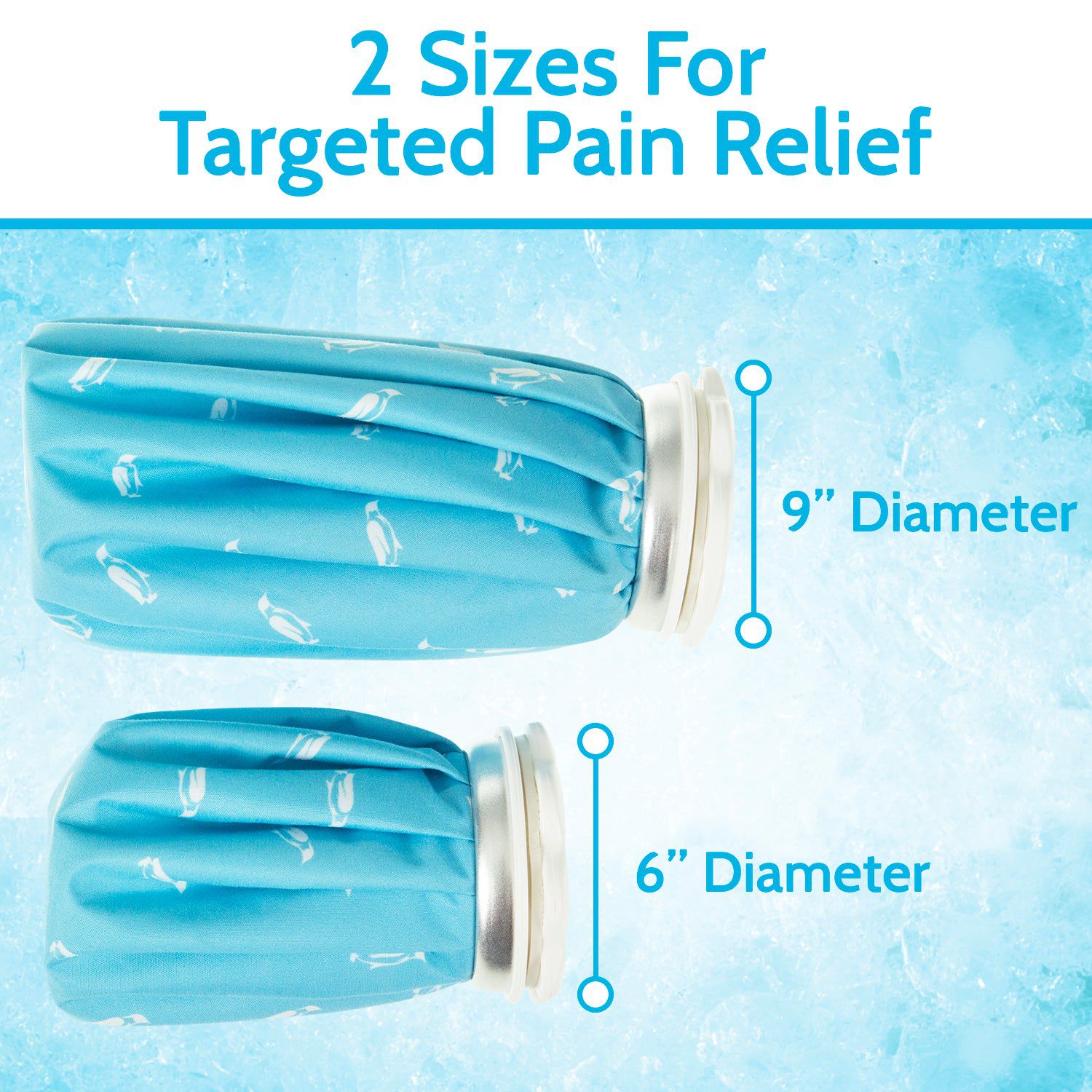 Ice Bag 2 Sizes for Targeted Pain Relief