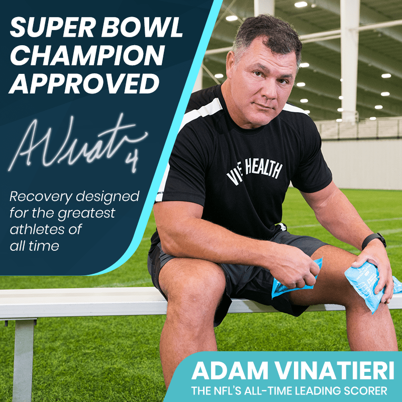 Super Bowl Champion Approved. Recovery designed for the greatest athletes of all time.