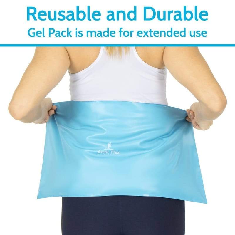 Ice Pack Reusable and Durable Gel Pack is made for extended use